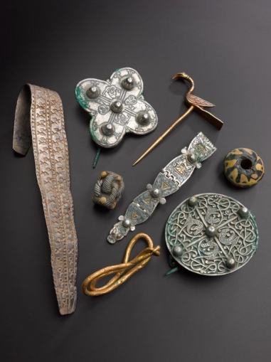 Objects from Galloway hoard National Museums Scotland