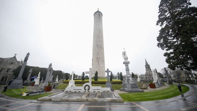 O'Connell Tower in Dublin's Glasnevin Cemetery