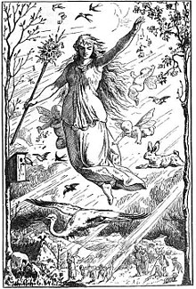 Ostara (1884) by Johannes Gehrts.