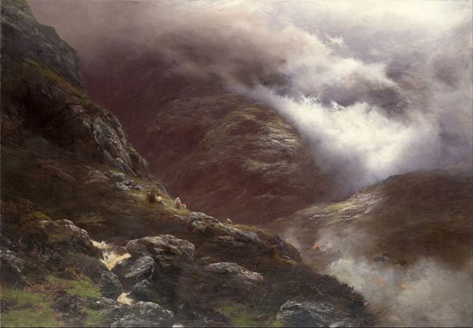 Painting Peter Graham After the Massacre of Glencoe