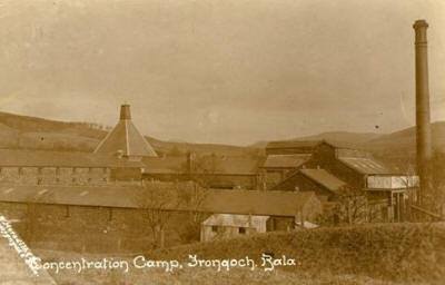 Photo of Frongoch prisoner of war camp Wales, from Comdt. Vincent Byrne, E Company, 2nd Battalion, Dublin Brigade, Old IRA.