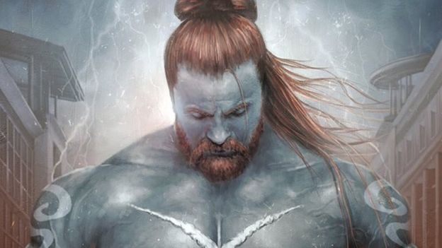 Saltire. Image from Diamond Steel Comics