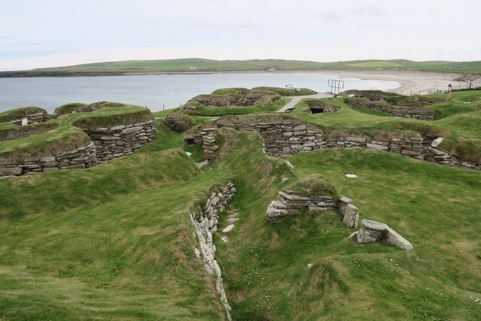 Skara Brae site now