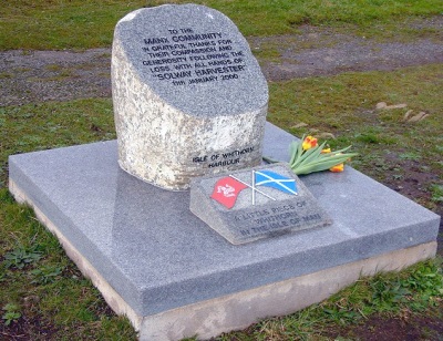 Solway Harvester Memorial Isle of Man