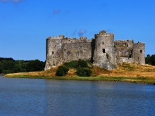 Carew Castle image © Copyright Helge Klaus Rieder and released into the public domain