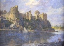 Pembroke Castle by Samuel Henry William Llewellyn (1858–1941) image courtesy of Newport Museum and Art Gallery.