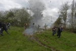 Grenade being used against anti-airport protesters