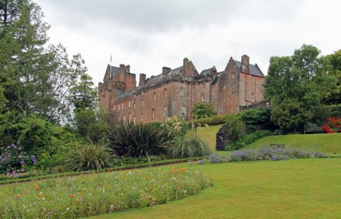 Brodick Castle image courtesy The Herald