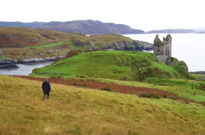 Gylen Castle Hebridean island of Kerrera. Picture: Wiki Commons