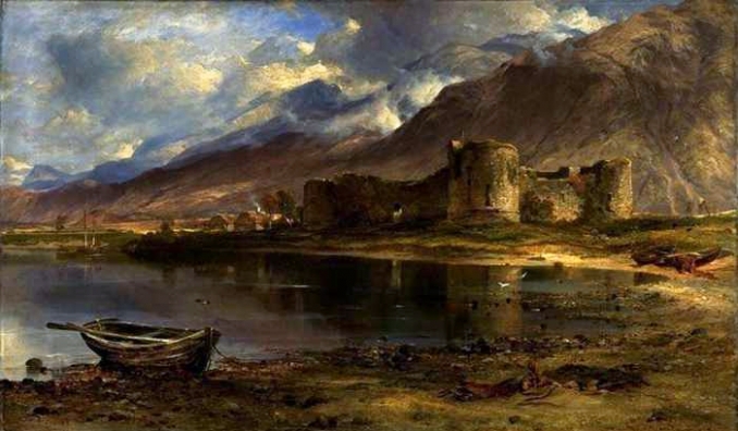 Inverlochy Castle 1857 by Horatio McCulloch (1805–1867)