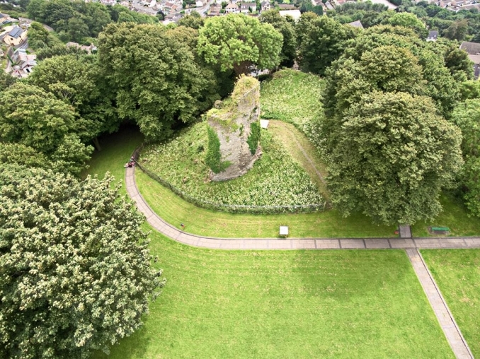 Llantrisant Castle picture from Llantrisant Town Trust