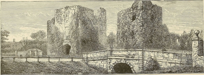 Maynooth Castle in 1885