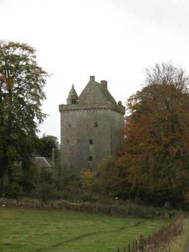 Scotstarvit Castle © Copyright Gordon Hatton and licensed for reuse under Creative Commons Licence.