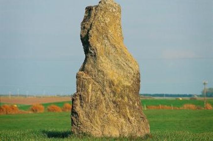 Tŷ Mawr Standing Stone courtesy image courtesy of Cadw