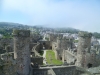 Inside Conwy Castle