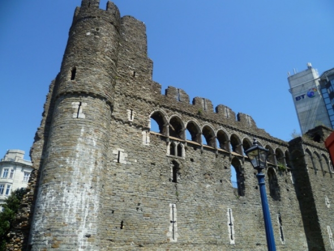 Swansea Castle. Image: Transceltic