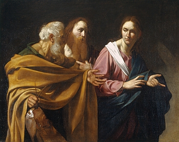 The calling of Saints Peter and Andrew by Caravaggio