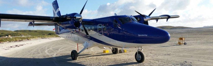 Twin Otter operated by Loganair