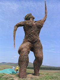 wickerman from 2006 festival couretsey of wikipedia